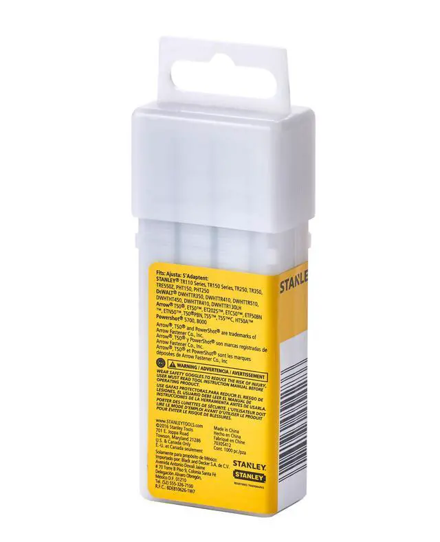 Alt view image 5 of 5 - Sharpshooter Staples TRA706T 3/8 Inch Leg Length, 1000/Box, Pack of 2