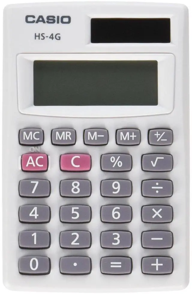 Main image of HS-4G Standard Function Calculator | Basic calculator built for elementary and secondary school math coursework