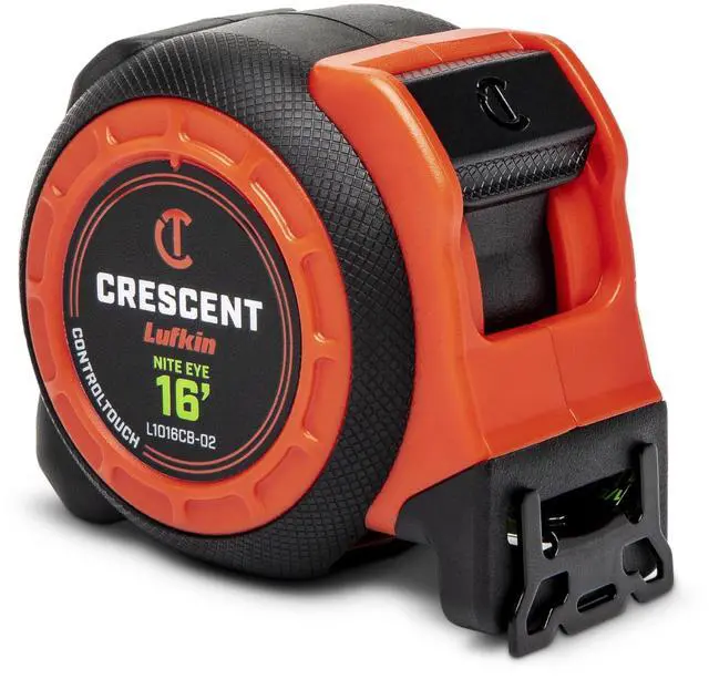 Main image of Crescent 16ft CONTROLTOUCH NITE Eye Tape Measure | L1016CB-02