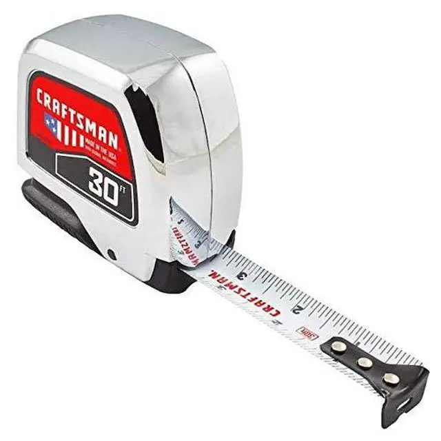 Alt view image 3 of 3 - Tape Measure, Chrome, 30-Foot (CMHT37370S)
