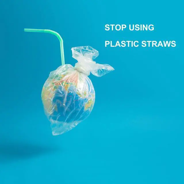 Alt view image 7 of 7 - Biodegradable Flexible Drinking Straws | 200 Count 100% Plant-Based Compostable Colorful Eco Friendly Alternative to Disposable Plastic Straws