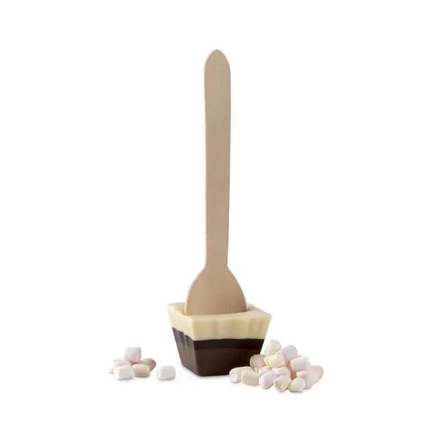 Alt view image 6 of 6 - 6.25" Wooden Cutlery Spoons- Pack of 250ct