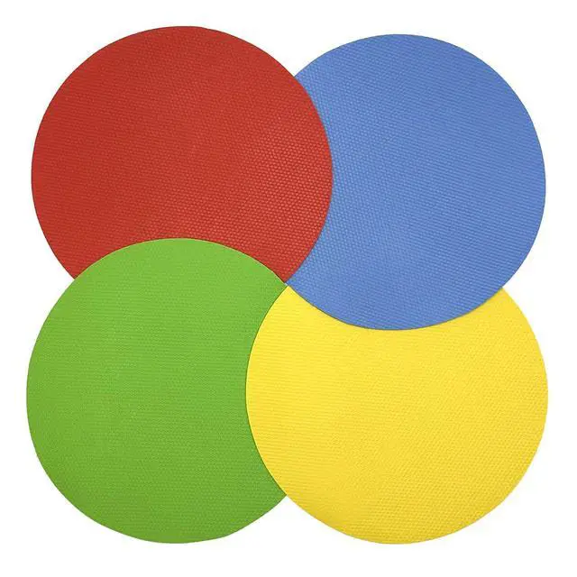 Alt view image 3 of 4 - 4 Pack Rubber Jar Opener Grippers, 4.9 Inch Round Bottle Opener, Jar Opener for Seniors with Arthritis(Blue,Red,Green,Yellow)