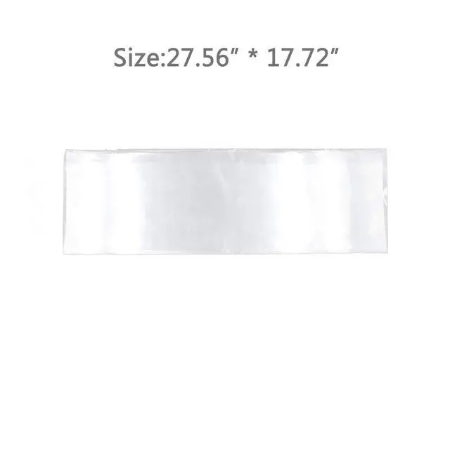 Alt view image 3 of 5 - 2 Pack Oil Proof Wall Sticker Wallpaper,27.5''*17.7''Self-Adhesive Sticker for Kitchen Cupboard Household Wallpaper Clear Waterproof Oilproof Paper Transparent High Temperature Resistant