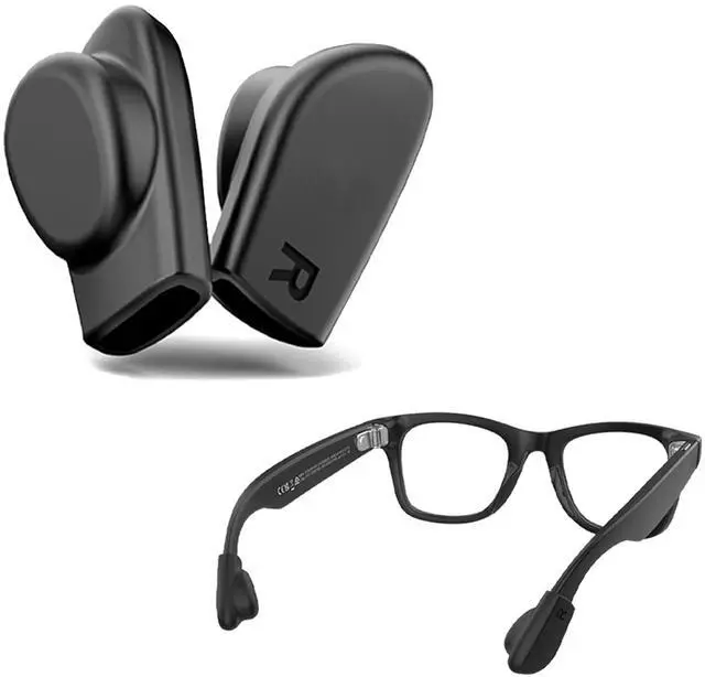 Main image of Rayban Meta Gen 2 Eyeglass Ear Grip, Soft Silicone Anti-Slip Ear Cushion, Meta Glasses Accessories, Compatible with Wayfarer/Skyler/Headliner