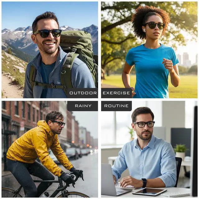 Alt view image 5 of 5 - Rayban Meta Gen 2 Eyeglass Ear Grip, Soft Silicone Anti-Slip Ear Cushion, Meta Glasses Accessories, Compatible with Wayfarer/Skyler/Headliner