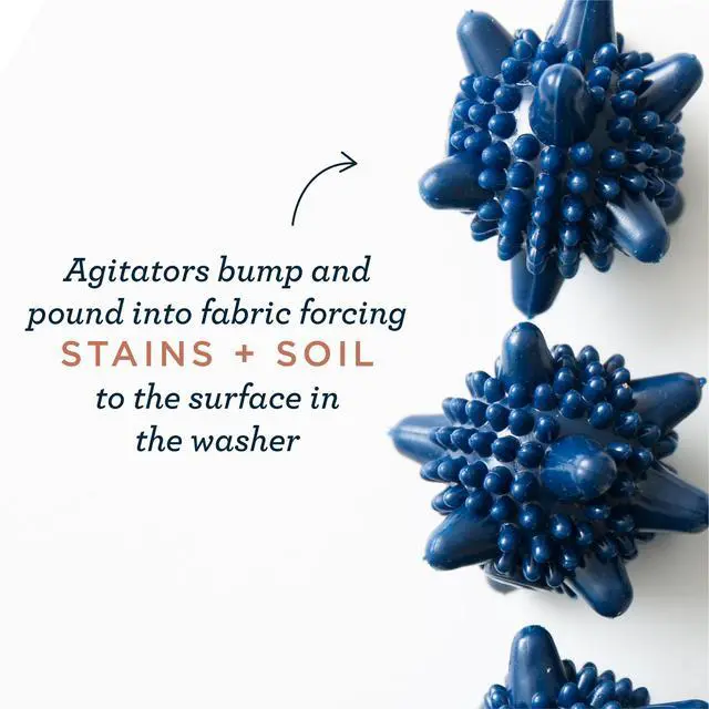 Alt view image 3 of 6 - Agitators Silicone Laundry Balls, 4-Pack | Reusable Washer & Dryer Balls - Extra Clean Laundry, Reduce Drying Time and Soften Fabrics