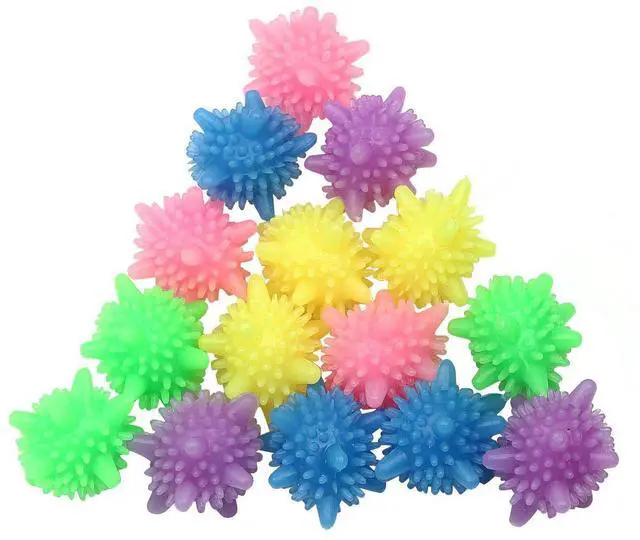 Main image of Washer Balls,Reusable Tangle-Free Eco-Friendly Laundry Scrubbing Balls,Solid Colorful Laundry Washing Balls Enhance Your Machine Cleaning Power (15 Pcs)