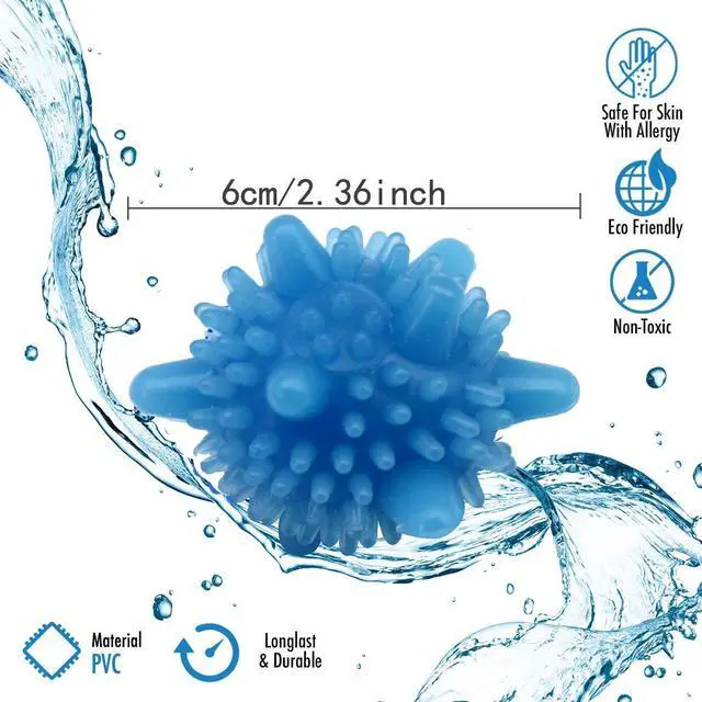 Alt view image 2 of 5 - Washer Balls,Reusable Tangle-Free Eco-Friendly Laundry Scrubbing Balls,Solid Colorful Laundry Washing Balls Enhance Your Machine Cleaning Power (15 Pcs)
