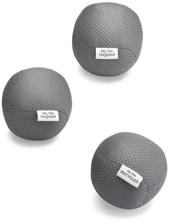 Main image of Quiet Giant Anti-Static Dryer Balls, Removes Static, Vegan | A vegan, reusable alternative to dryer sheetsquieter and longer-lasting than wool.