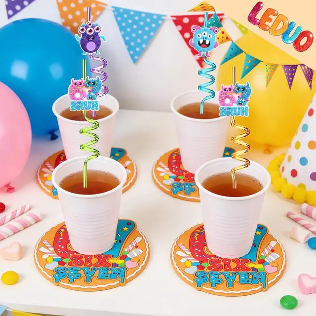 Alt view image 7 of 7 - Viral 67 Meme Gen Drink Coasters | Funny Hand Sign Six Seven Internet Meme Coffee Coaster for Bars, Easter Party Decorations, Valentines Birthday Gag Gifts Home Decor Tabletop Protection,2PCS