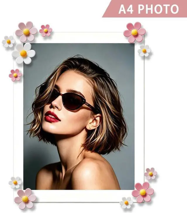 Alt view image 4 of 7 - 18 pcs - Cute Flower Magnet, Girl Pink Magnet for Fridge and Locker, Whiteboard, and Decoration18 pcs - Flower-Pink