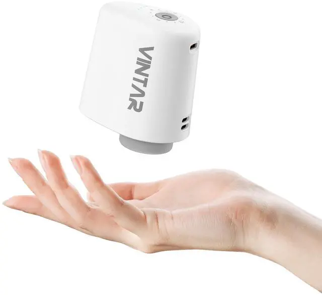 Main image of Mini Cordless Electric Travel Vacuum Pump for Vacuum Storage Bags | Portable Vacuum Sealer for Travel, USB Rechargeable Air Pump, 4.5kPa Suction, Space Savered, For Compression Clothing Luggage