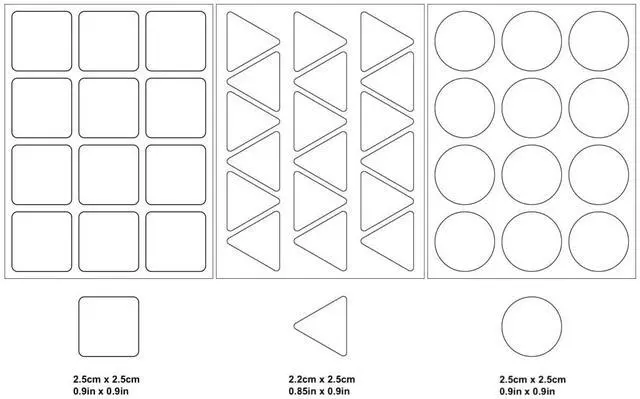 Alt view image 4 of 4 - Reflective Stickers | Pre-Cut Safety Decal Stickers | Made with 3M Reflective Material | for Backpacks, Bikes, Helmets, Strollers, Mailboxes