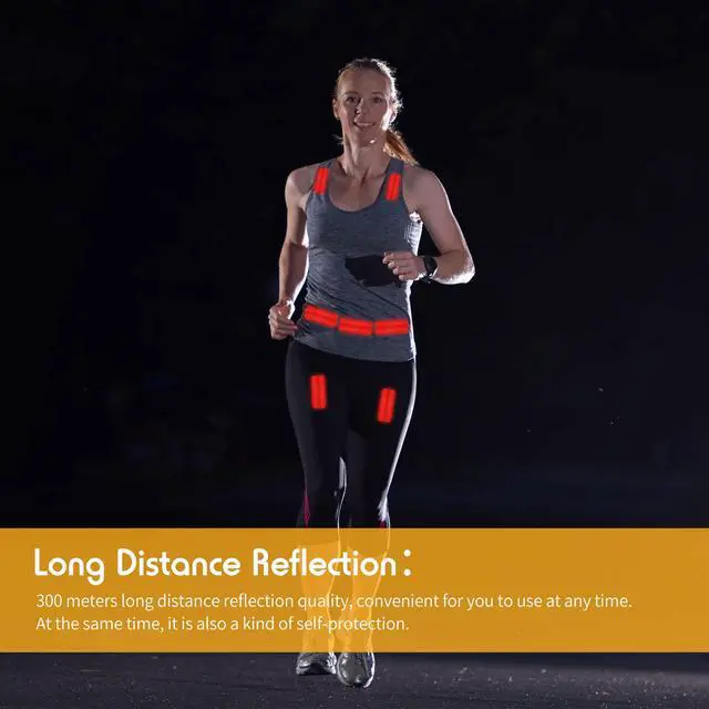 Alt view image 5 of 7 - Warning Reflective Tape Stickers Safety Waterproof Night, 24 Pieces | Outdoor Visibility Adhesive Reflective Stickers Strips Decal for Bike Mailbox Vehicle Motorcycle Bicycle, 1.18 x 3.25 Inch