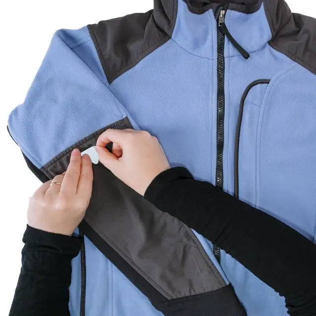 Alt view image 4 of 7 - Tenacious Tape Reflective Patches for Safety, Apply Pre-Cut Shapes for Adding High-Visibility to Jacket, Bike, Shoes and Outdoor Gear, Silver, Various Sized Patches