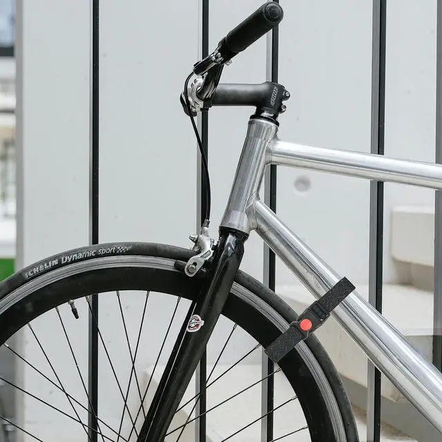 Alt view image 7 of 7 - 2 Pcs Bike Wheel Stabilizer Straps Anti-Slip Adjustable Fastening Tie Down Straps Reusable Versatile Hook & Loop Securing Straps