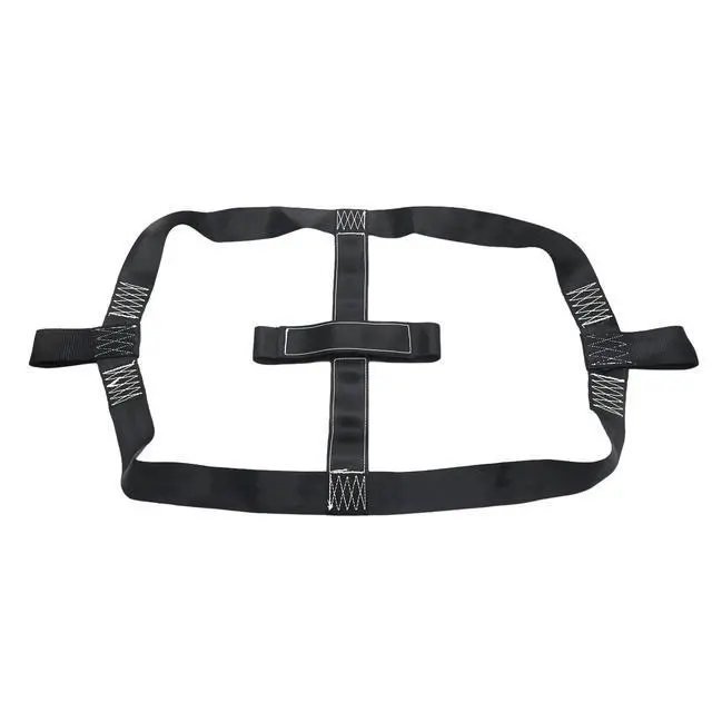 Alt view image 5 of 7 - Motorcycle Rear Wheel Tie Down Strap Motorcycle Transport Belt Wear Resistance in Black