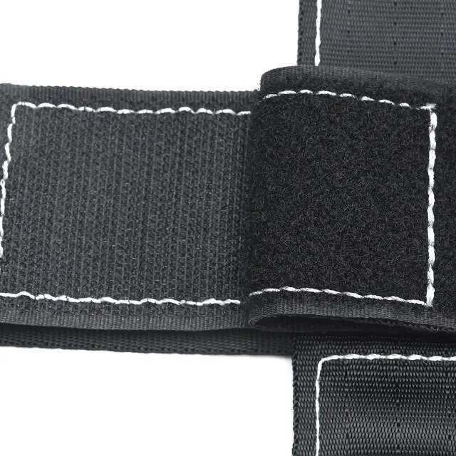 Alt view image 6 of 7 - Motorcycle Rear Wheel Tie Down Strap Motorcycle Transport Belt Wear Resistance in Black