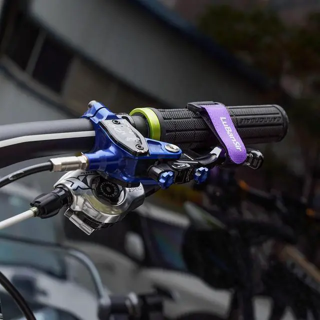 Alt view image 5 of 6 - 8 Pack Bike Rack Straps (8" & 26") to Keep from Spinning | Adjustable Bike Stabilizer Straps, Nylon Material