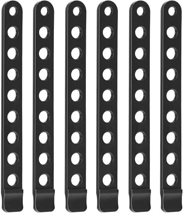 Main image of 6 Pcs Bike Rack Rubber Straps Replacement Cradle for Cycling, Black