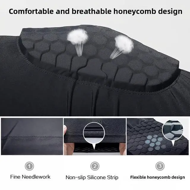 Alt view image 3 of 7 - Knee Pads Knee Brace for Kids Youth Adult, Knee Support Collision Avoidance Pad Compression Knee Sleeve for Volleyball Football Cycling Running Basketball Baseball (Medium)