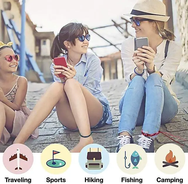 Alt view image 5 of 7 - 12 Pcs Leather Mosquito Repellent Bracelets, Solid Color Individually Wrapped Soft Leather Insect & Bug Repellent Wrist Bands for Kids & Adults Outdoor Camping Fishing Traveling