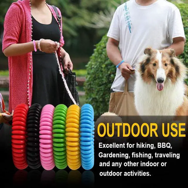 Alt view image 6 of 7 - 15 Pack Mosquito Repellent Bracelets for Adults & Kids,DEET-Free | Individually Wrapped Insect Repellent Wristbands, Natural and Waterproof Bug Repellent Bands for Camping, Hiking & Travel