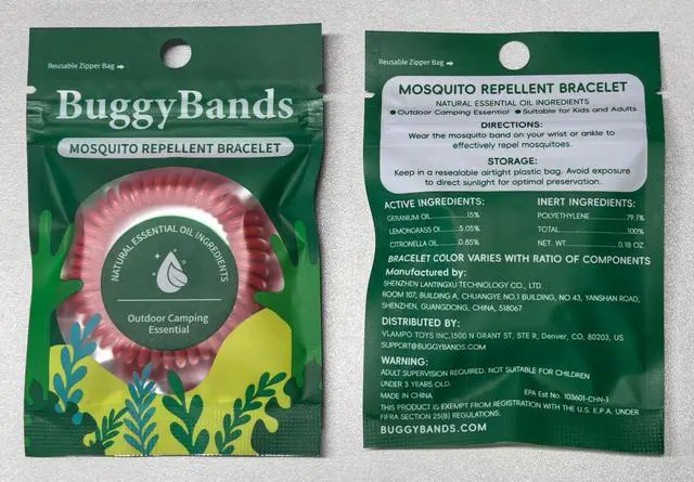 Alt view image 7 of 7 - 15 Pack Mosquito Repellent Bracelets for Adults & Kids,DEET-Free | Individually Wrapped Insect Repellent Wristbands, Natural and Waterproof Bug Repellent Bands for Camping, Hiking & Travel