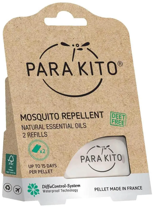 Main image of Refill Pellets for Mosquito Repellent Bracelets, Mosquito Pellets with Citronella Oil, Peppermint Oils, Hiking & Camping Accessories, 2 Refills (15 Days Each)