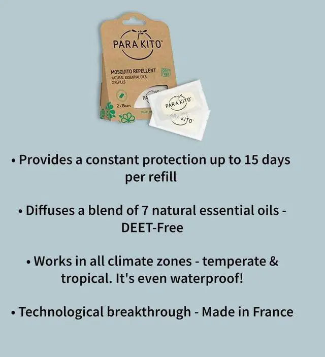 Alt view image 2 of 7 - Refill Pellets for Mosquito Repellent Bracelets, Mosquito Pellets with Citronella Oil, Peppermint Oils, Hiking & Camping Accessories, 2 Refills (15 Days Each)