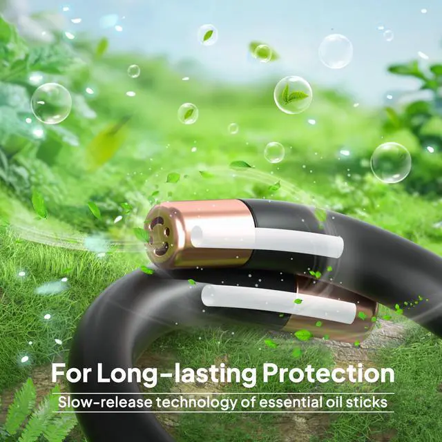 Alt view image 7 of 7 - Mosquito Repellent Bracelet Refill Oil Sticks (30 Pack) | Plant-Based Essential Oils | Long-Lasting Protection | 30 Repellent Refills (60 Sticks Total) | Bracelets Not Included