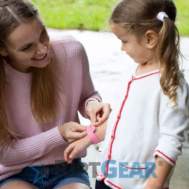 Alt view image 2 of 7 - Mosquito Bracelets - 15 Pack of Mosquito Bracelets for Kids and Adults, Insect Bracelet, Citronella Wristband - DEET Free Mosquito Wristbands, Camping Accessories