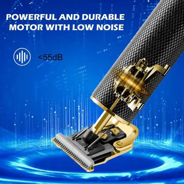 Alt view image 6 of 7 - Hair Clippers for Men - Cordless Electric Hair Trimmer Beard Trimmer Shaver, Zero Gapped Edgers with Guide Combs, Black