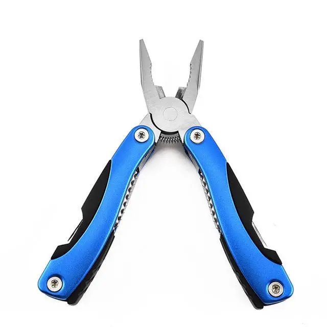 Alt view image 4 of 7 - Multi Tool, Multitool Pliers for Outdoor, DIY, Home, Garden, Camping, Survival, Hunting and Hiking or Everyday Carry, Blue