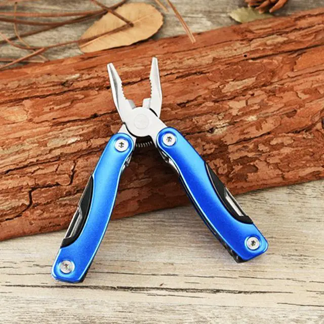 Alt view image 6 of 7 - Multi Tool, Multitool Pliers for Outdoor, DIY, Home, Garden, Camping, Survival, Hunting and Hiking or Everyday Carry, Blue