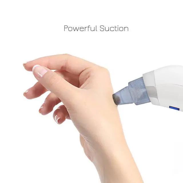 Alt view image 6 of 7 - Blackhead Remover Pore Vacuum for face, dermasuction for Whitehead Removal, Acne Pimple Sucker, face Vacuum Pore Cleanser, Comedone Extractor, 5 Adjustable Suction Power with 4 Probes