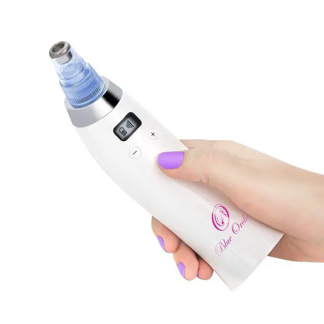 Alt view image 7 of 7 - Blackhead Remover Pore Vacuum for face, dermasuction for Whitehead Removal, Acne Pimple Sucker, face Vacuum Pore Cleanser, Comedone Extractor, 5 Adjustable Suction Power with 4 Probes