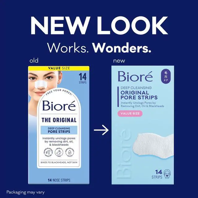 Alt view image 2 of 7 - Original Blackhead Remover Strips, Deep Cleansing Nose Strips With Instant Pore Unclogging, Features C-Bond Technology, Oil-Free, Non-Comedogenic Use, 14 Count
