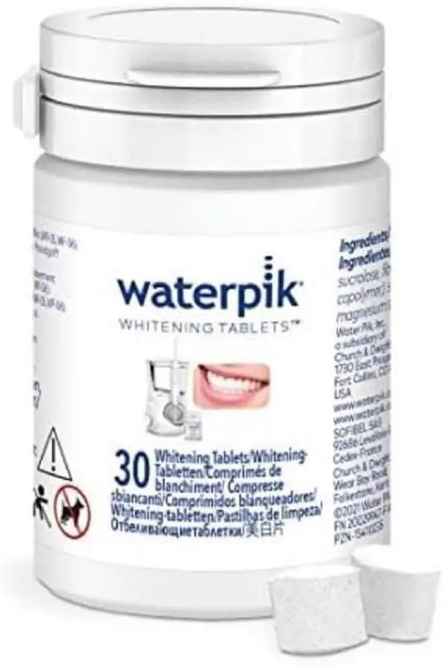 Main image of Whitening Water Flosser Tablets - Fresh Mint Flavour - Compatible With WF-05 and WF-06 Models - Pack of 30
