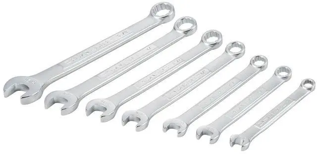 Alt view image 2 of 6 - SAE WRENCH SET IN POUCH, 7PC (CMMT21085)