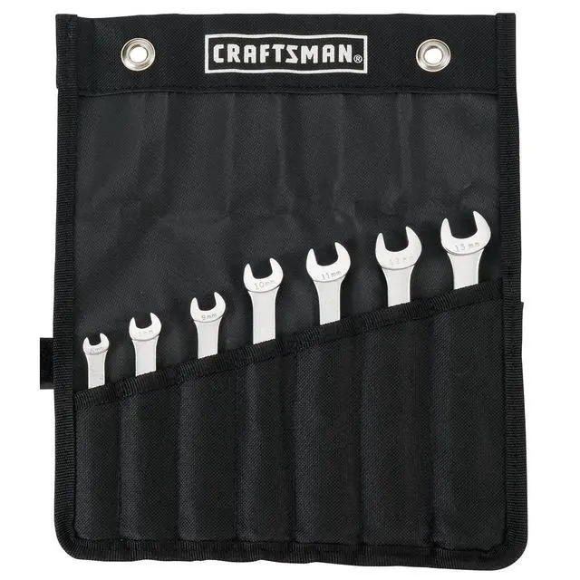 Alt view image 4 of 6 - MM WRENCH SET IN POUCH, 7PC (CMMT21086)