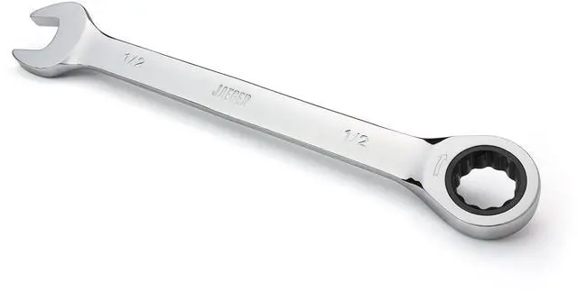 Main image of 1/2 Inch Ratchet Combination Wrench, 90-Tooth, Chrome Vanadium, SAE
