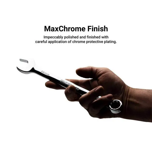 Alt view image 2 of 7 - 14 mm Combination Wrench, 12 Point, Metric, Chrome (1-1314)