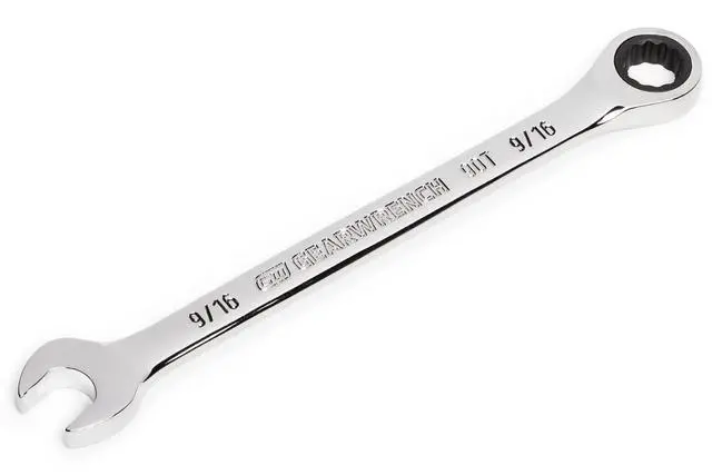 Alt view image 3 of 5 - 9/16" 90T 12 Point Ratcheting Combination Wrench | 86946