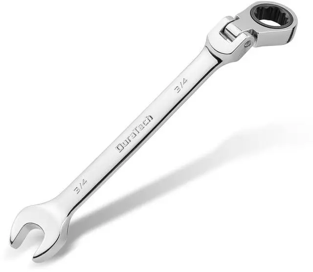 Main image of 3/4" Flex-Head Ratcheting Combination Wrench | SAE, 72-Tooth, CR-V Steel