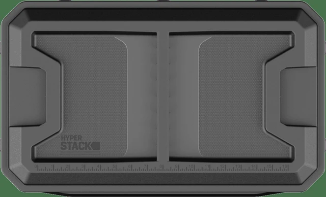 Alt view image 5 of 5 - Hyper Stack 1-Drawer Plastic Tool Box, Black, Compatible with Hyper Stack System