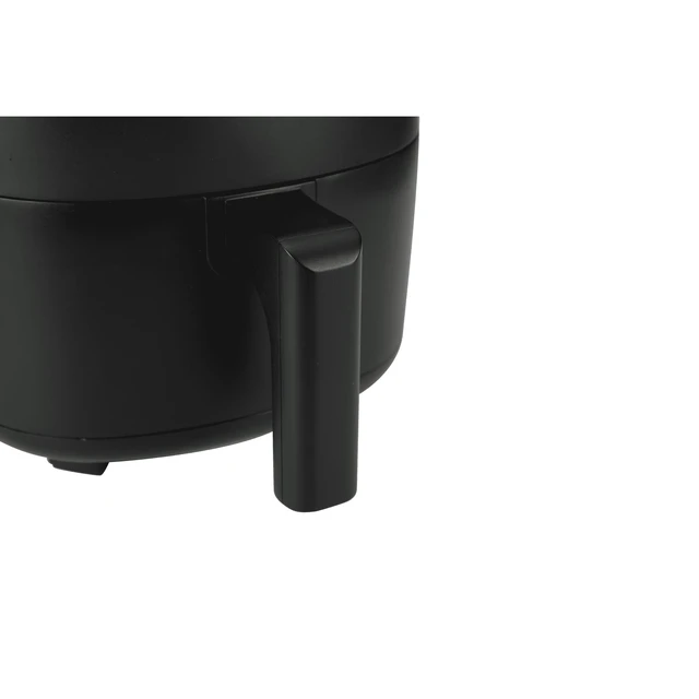 Alt view image 5 of 7 - Air Fryer, 2.2 Quart, 1150W, Arctic Black with Non-Stick Basket