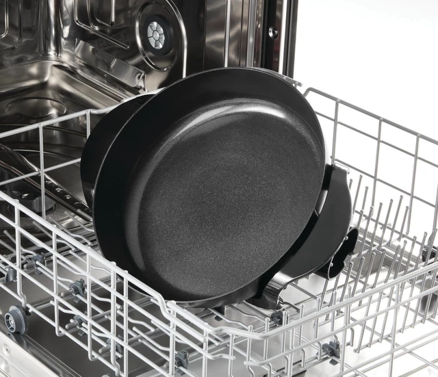 Alt view image 6 of 7 - 12" Round Ceramic Skillet with Glass Lid ,Black,Nonstick, 1200W, Removable Temp Control, Dishwasher Safe