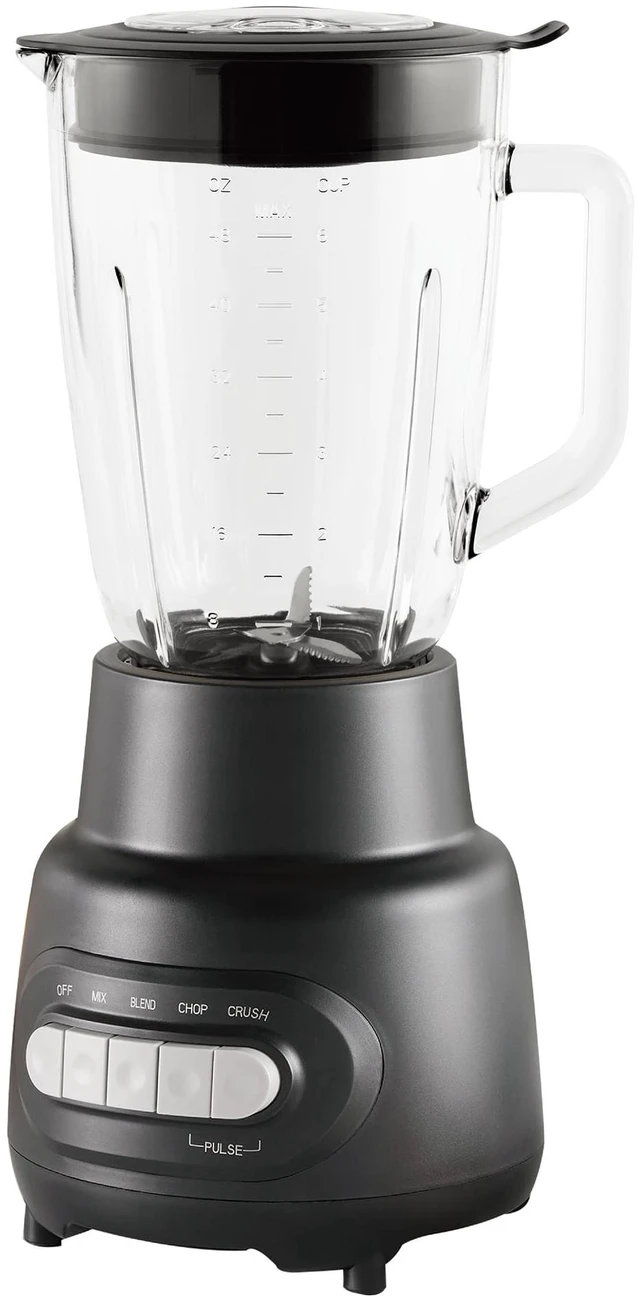 Main image of 5-Speed Glass Blender with 48 Oz Jar and Ice-Crushing Motor